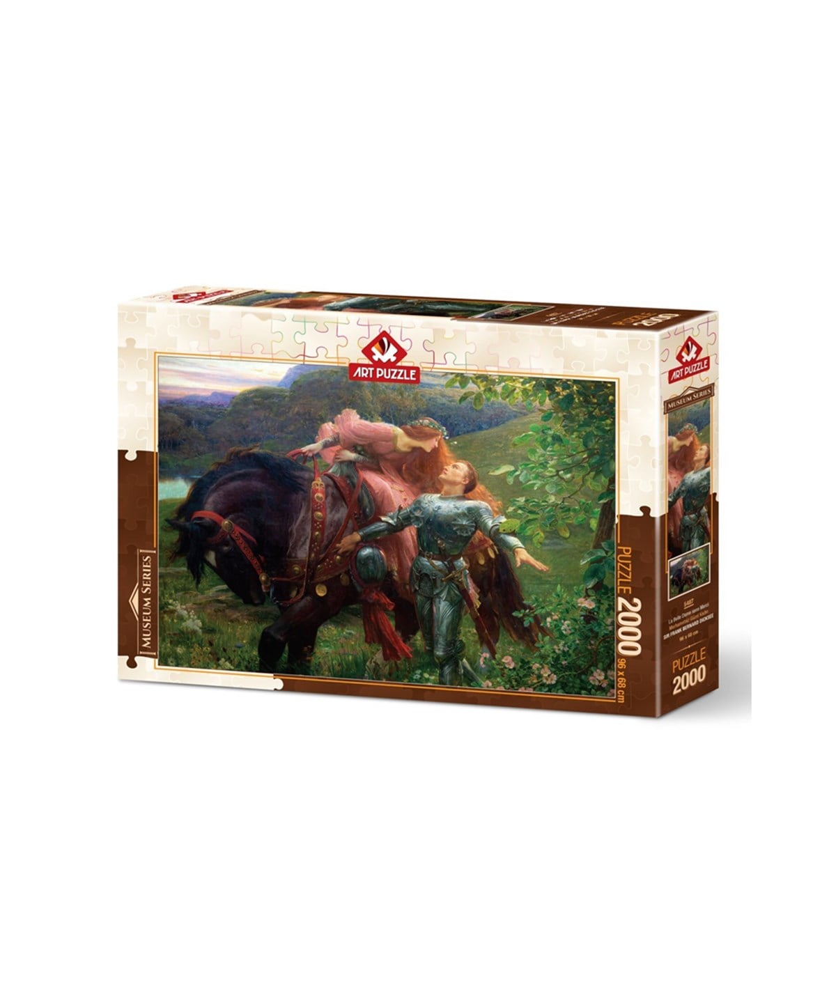 Breadcrumbut, ART PUZZLE, MERHAMETSİZ GÜZEL KADIN - 2000 PARÇA 5487