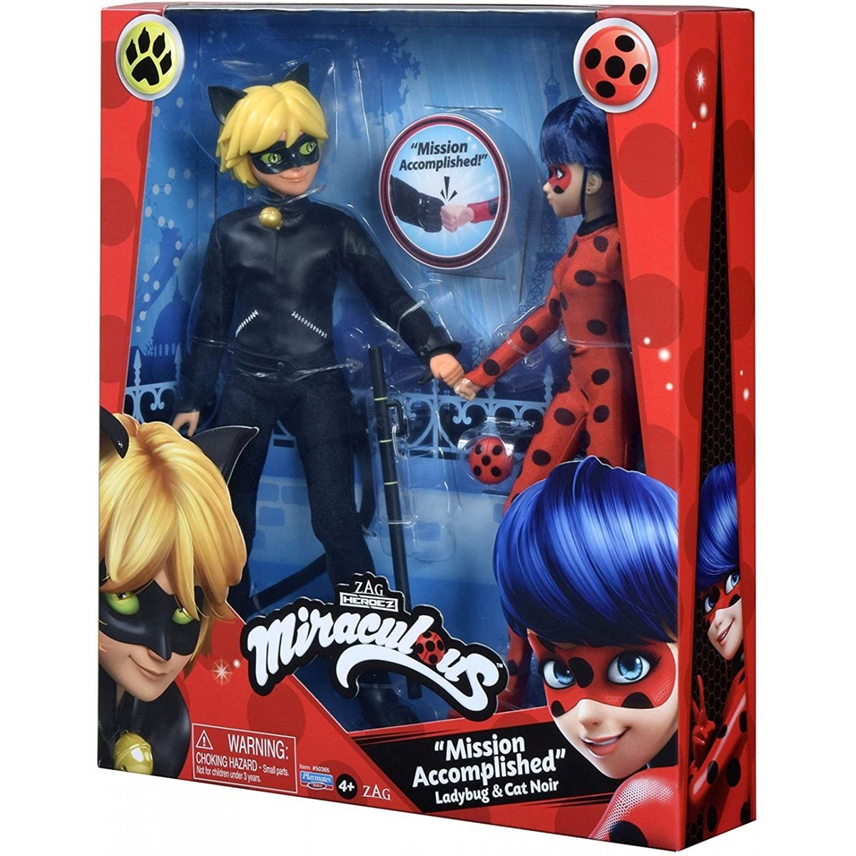 Breadcrumbut, Uğur Böceği - Miraculous, Miraculous 26 cm 2 li Bebekler MRA33000 Ladybug & Noir