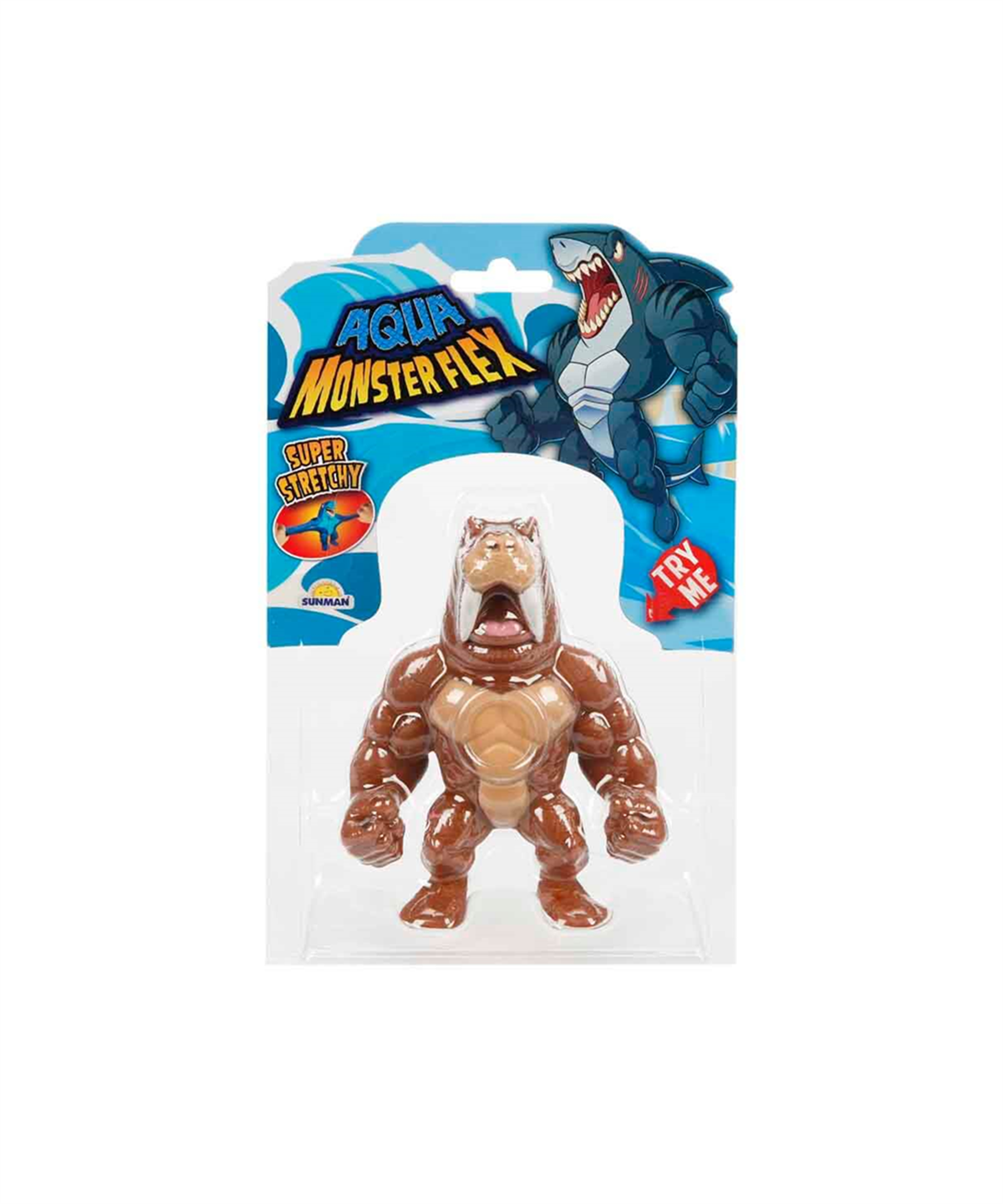 Breadcrumbut, Sunman, Monster Flex Aqua Süper Esnek Figür 15 cm 11931 Big Trix
