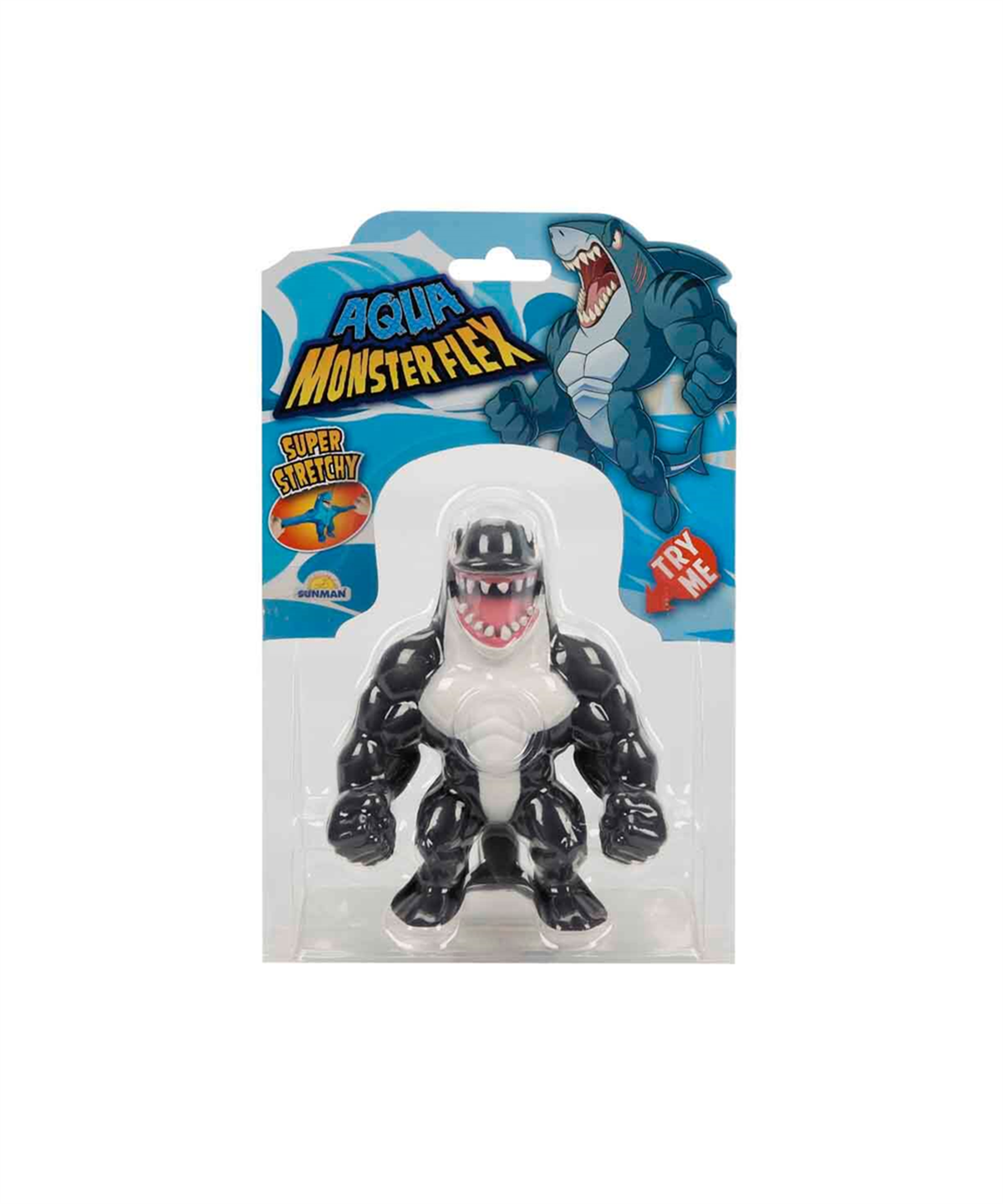 Breadcrumbut, Sunman, Monster Flex Aqua Süper Esnek Figür 15 cm 11931 Black Ork
