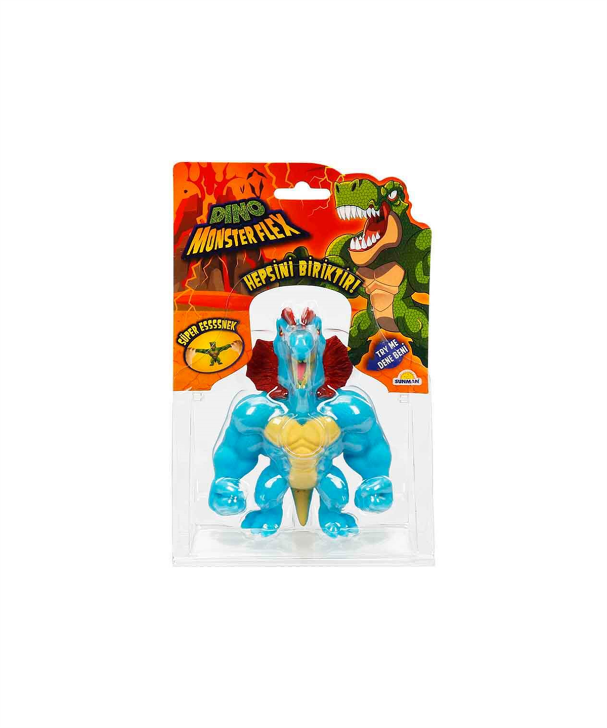 Breadcrumbut, Sunman, Monster Flex Dino Süper Esnek Figür 15 cm 11740 Dilofox