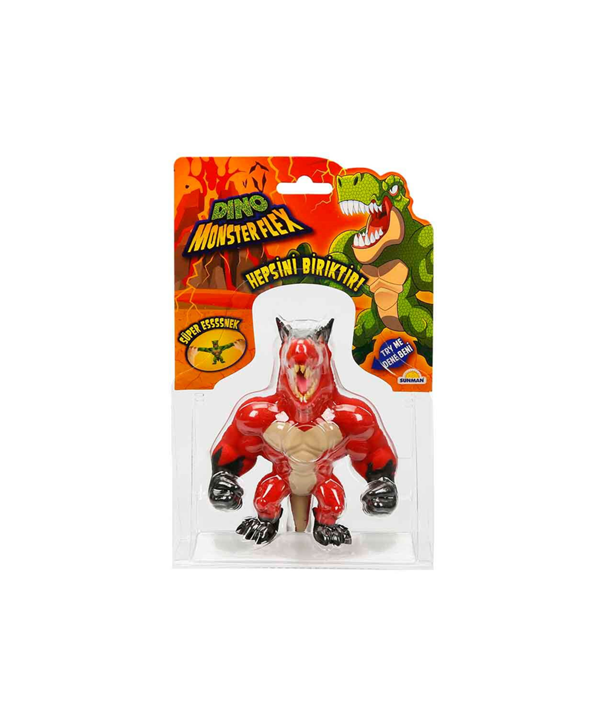 Breadcrumbut, Sunman, Monster Flex Dino Süper Esnek Figür 15 cm 11740 Tauro