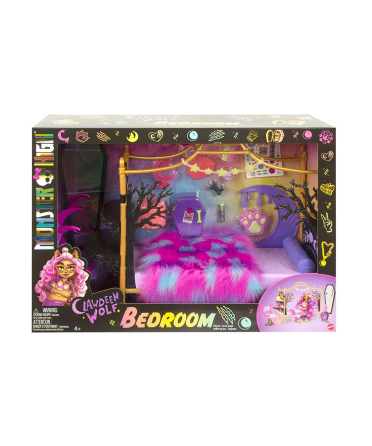 Breadcrumbut, Monster High, Monster High Clawdeen Wolf Yatak Odası HHK64