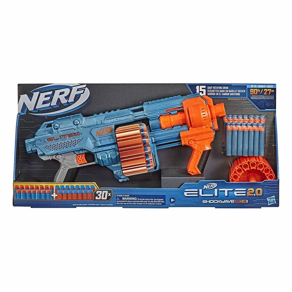 Breadcrumbut, Nerf, Nerf Elite 2.0 Shockwave RD-15 E9527