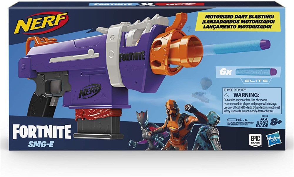 Breadcrumbut, AVENGERS, Nerf Fortnite SMG-E E8977
