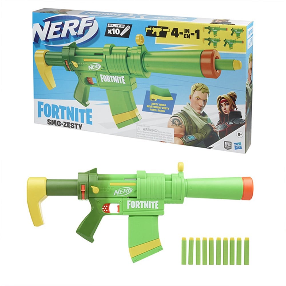 Breadcrumbut, Nerf, Nerf Fortnite Smg Zesty F0319