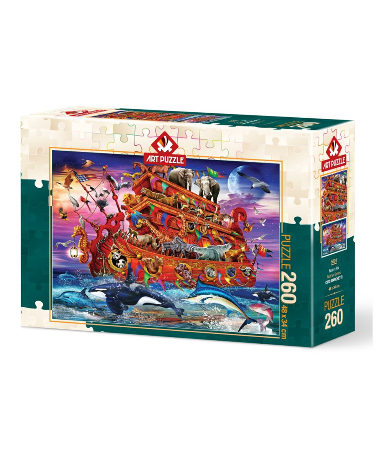 Breadcrumbut, ART PUZZLE, NUH UN GEMİSİ - 260 PARÇA