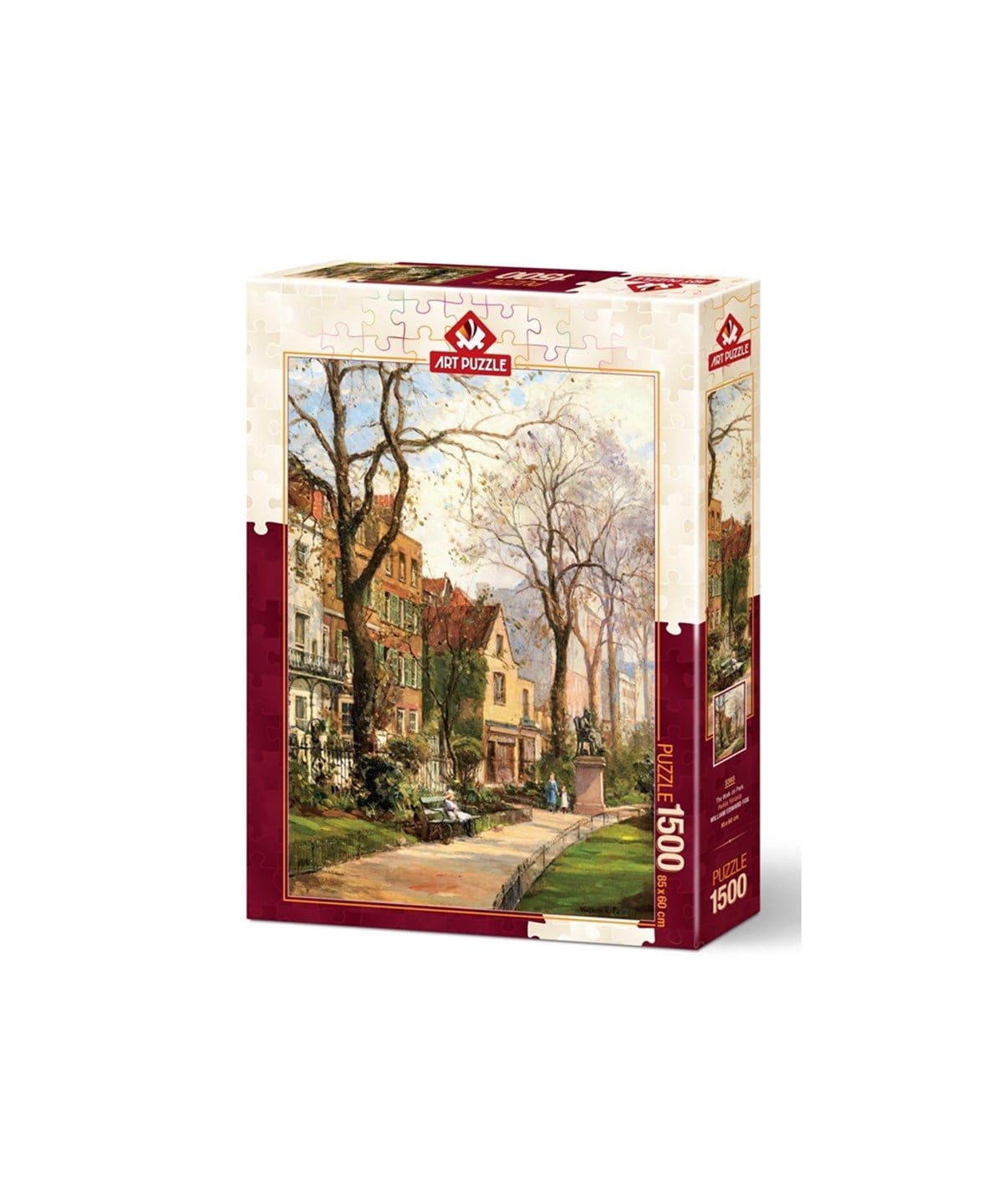 Breadcrumbut, ART PUZZLE, PARKTA YÜRÜYÜŞ - 1500 PARÇA 5393
