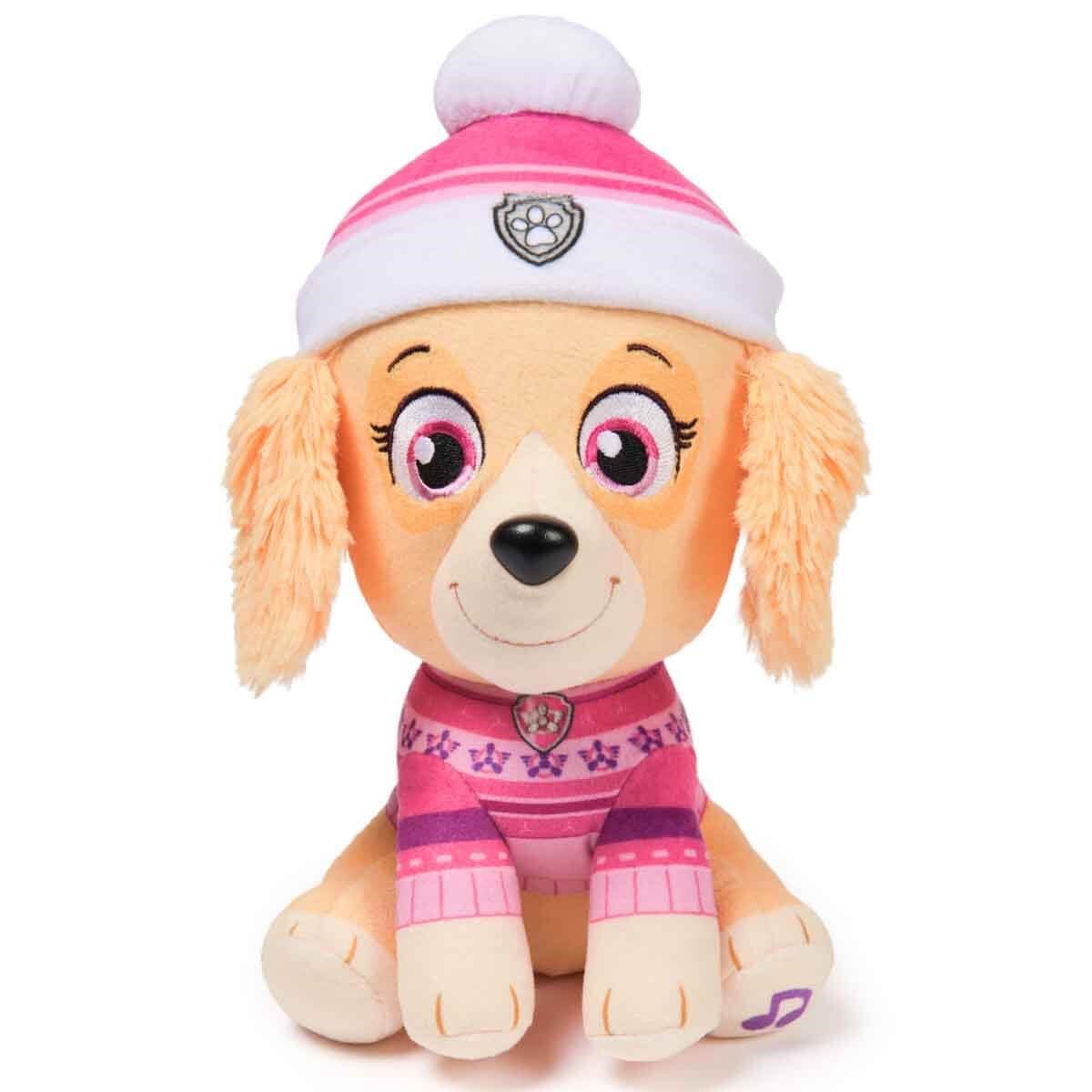 Breadcrumbut, Sunman, PAW Patrol Sesli Holiday Peluş 20 cm 87323 Skye
