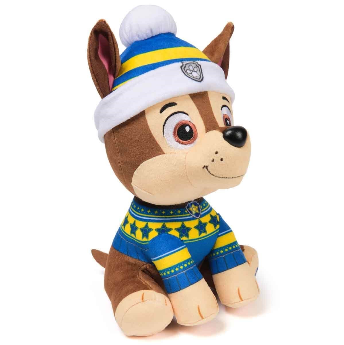 Breadcrumbut, Sunman, PAW Patrol Sesli Holiday Peluş 20 cm 87323 Chase