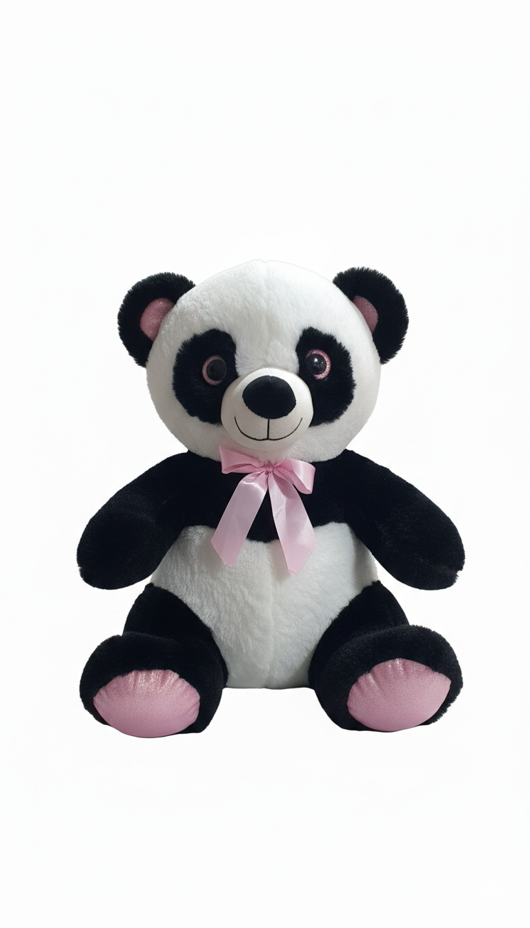 Breadcrumbut, Sunman, Pembe Kurdaleli Panda 55 cm