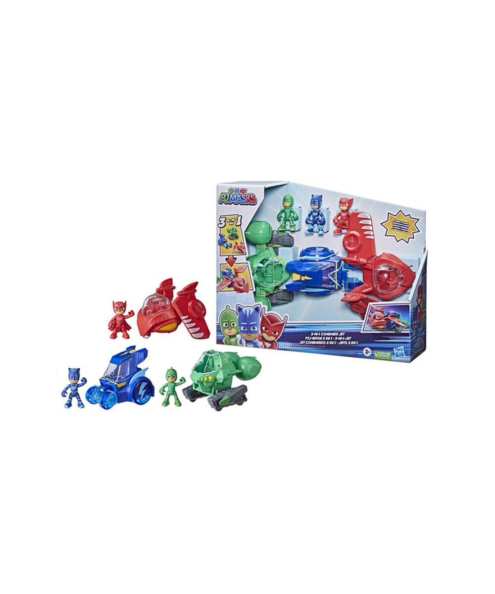 Breadcrumbut, Pijamaskeliler - PjMask, Pijamaskeliler 3 İn 1 Combiner Jet F2119