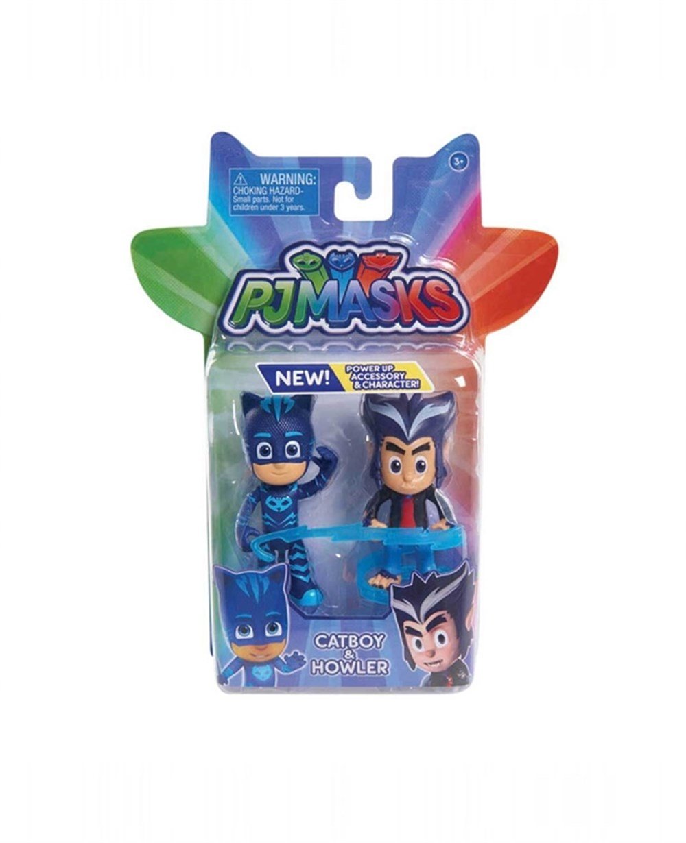 Breadcrumbut, PJMASK, PijaMaskeliler İkili Figür PJMASK PJM65B00 58045 Catboy ve Howler