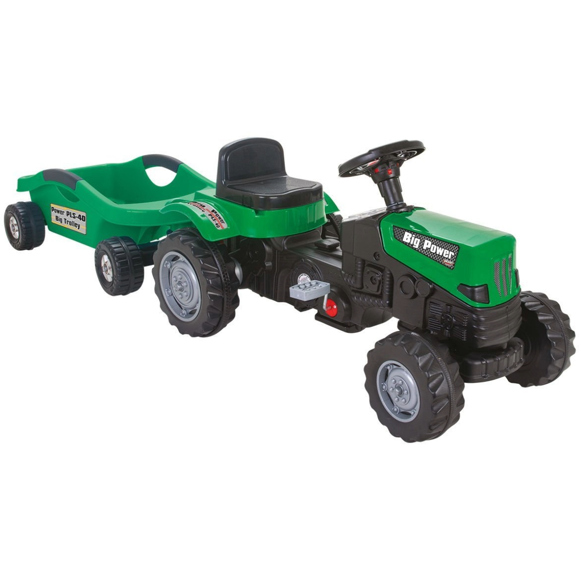 Breadcrumbut, Pilsan, Pilsan Power Pedallı Big Trolley (Römorklu) Traktör