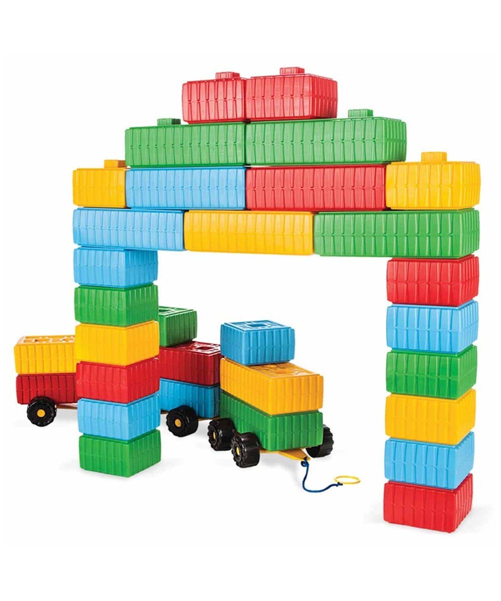 Breadcrumbut, Pilsan, PİLSAN Tuğla Blok Ve Araba Seti (43 Parça)