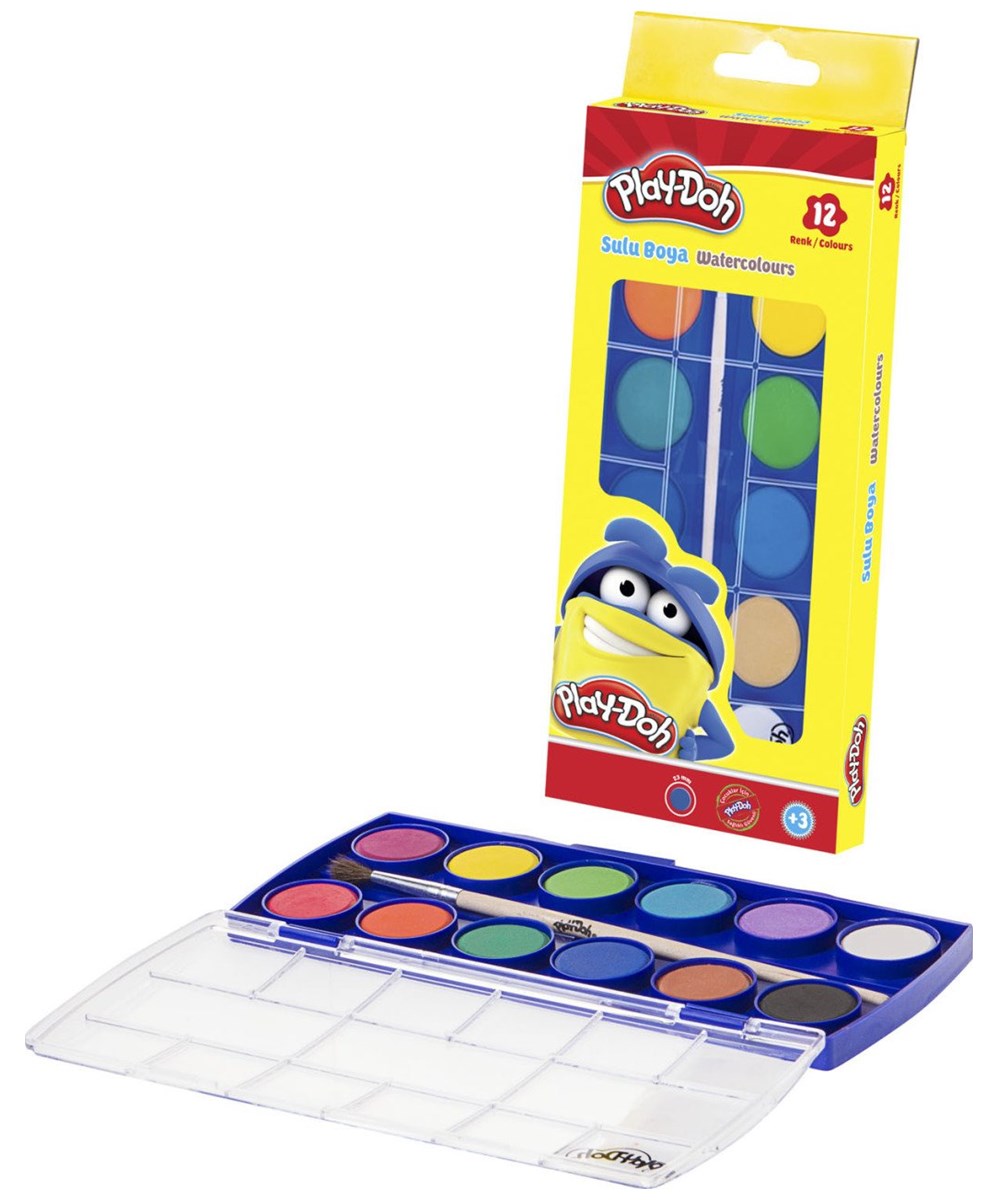 Breadcrumbut, Play-Doh, Play-Doh 12 Renk Sulu Boya