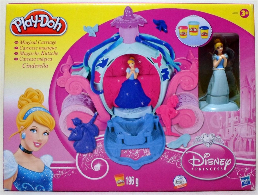 Breadcrumbut, Play-Doh, Play-Doh Sindirella Balo Arabasi Oyun Hamuru Seti A6070