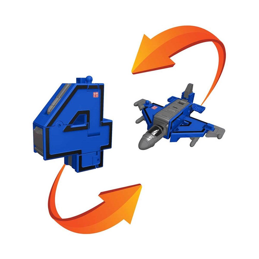 Breadcrumbut, NECOTOYS, POCKET MORPHERS 68886 No.4 Savaş Uçağı