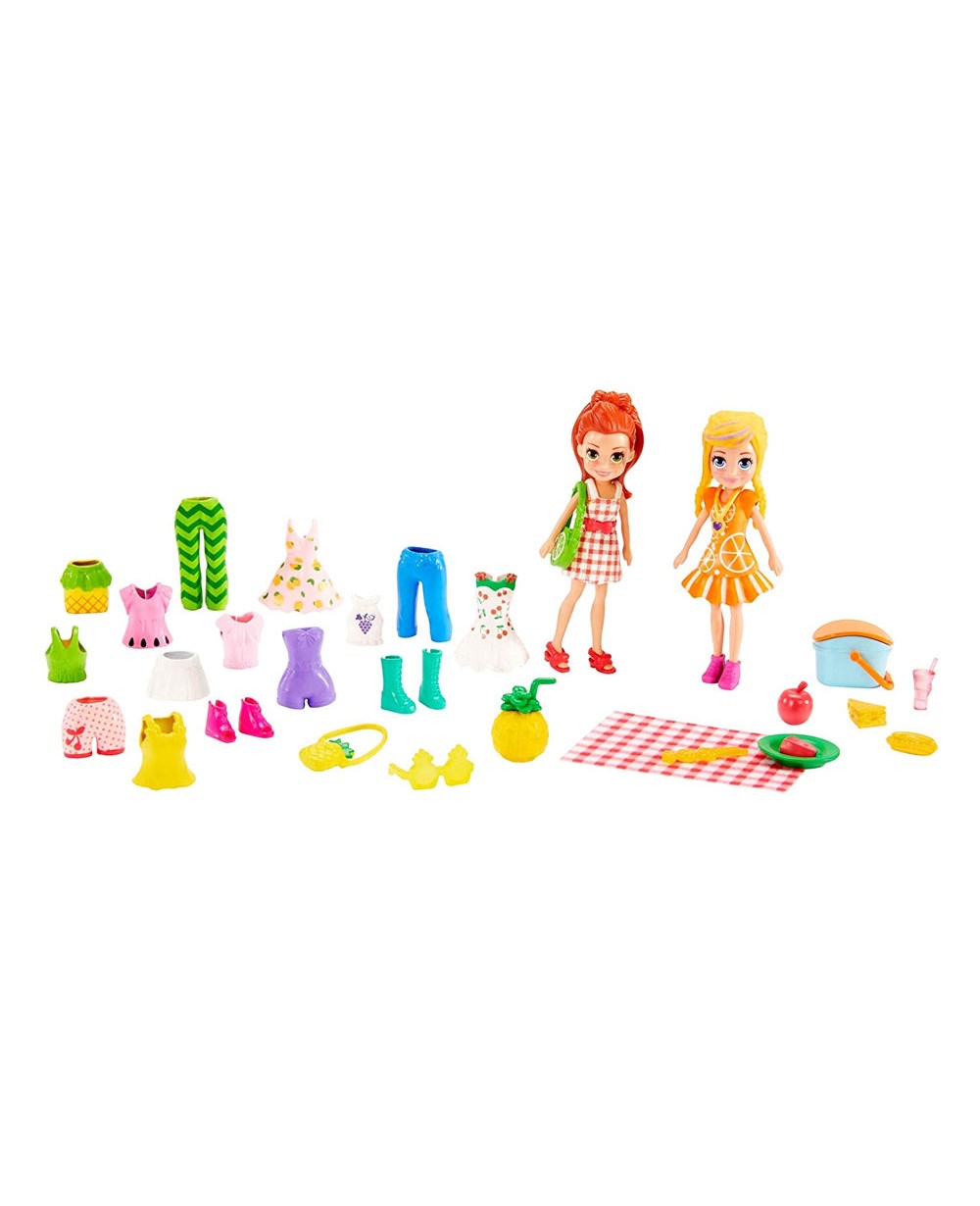 Breadcrumbut, Polly Pocket, Polly Pocket Büyük Moda Seti GGJ48 Picnic Pretty Fashion Pack