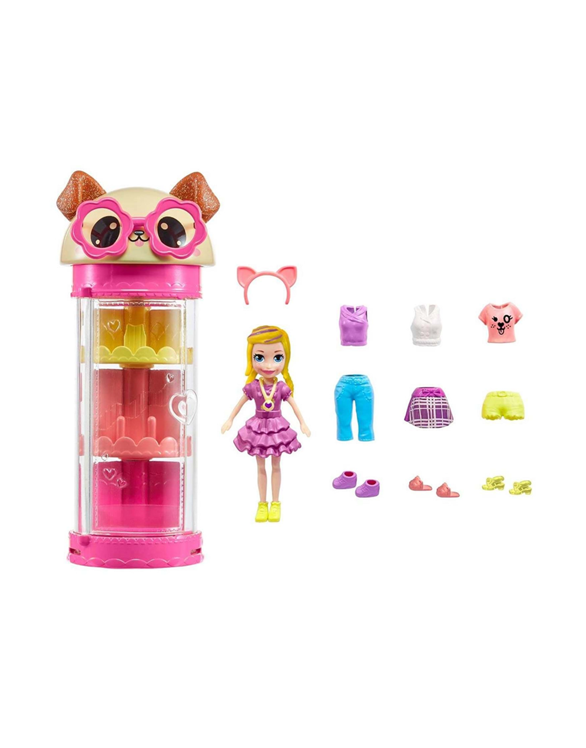 Breadcrumbut, Polly Pocket, Polly Pocket Moda Eğlencesi HKW04 HKW06 Polly Puppy