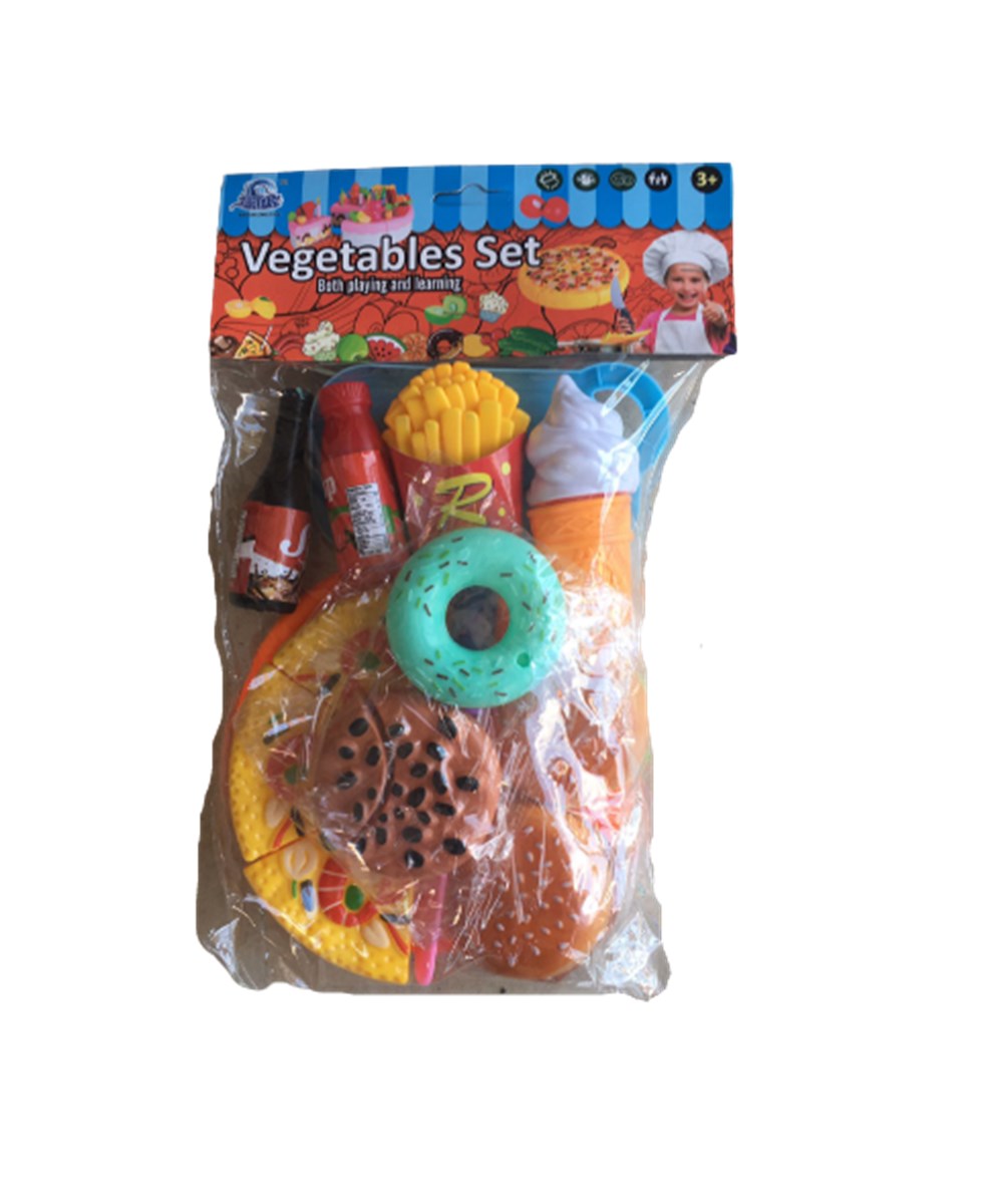 Breadcrumbut, CANDA OYUNCAK, Poşette Pizza ve Hamburger Seti 03189