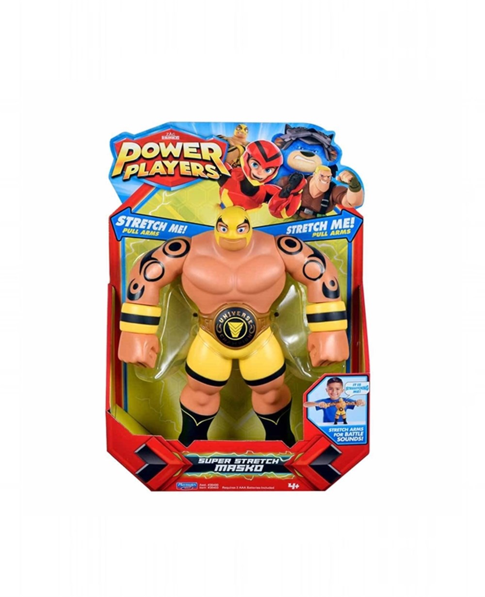 Breadcrumbut, POWER PLAYERS, Power Players Delüks Aksiyon Figürler S1 PWW02000 97211 Masko