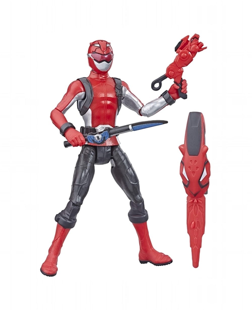 Breadcrumbut, Power Rangers, Power Ranger Beast Morphers Figür 15 cm E5915 E5941 Red Ranger