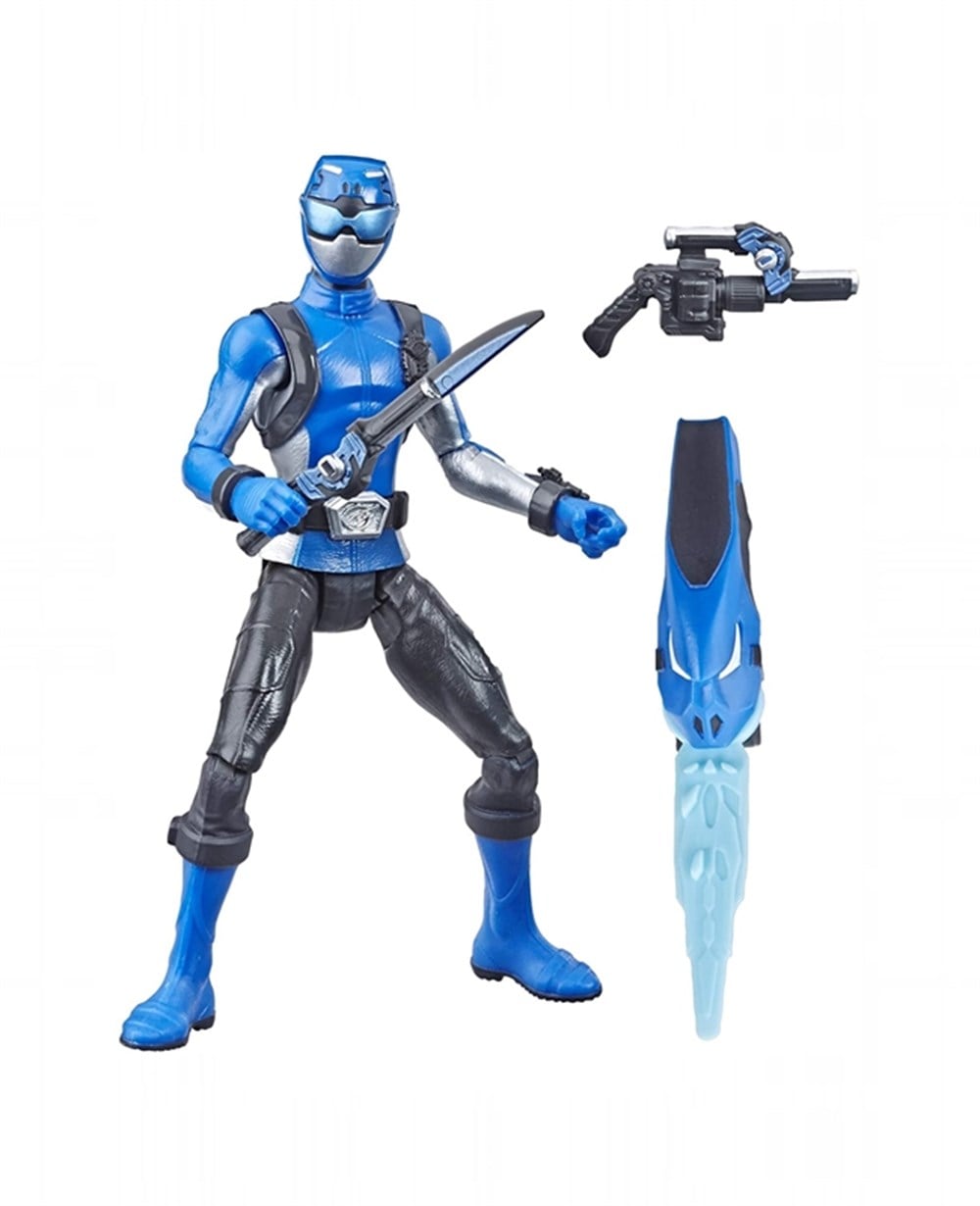 Breadcrumbut, Power Rangers, Power Ranger Beast Morphers Figür 15 cm E5915 E5942 Blue Ranger