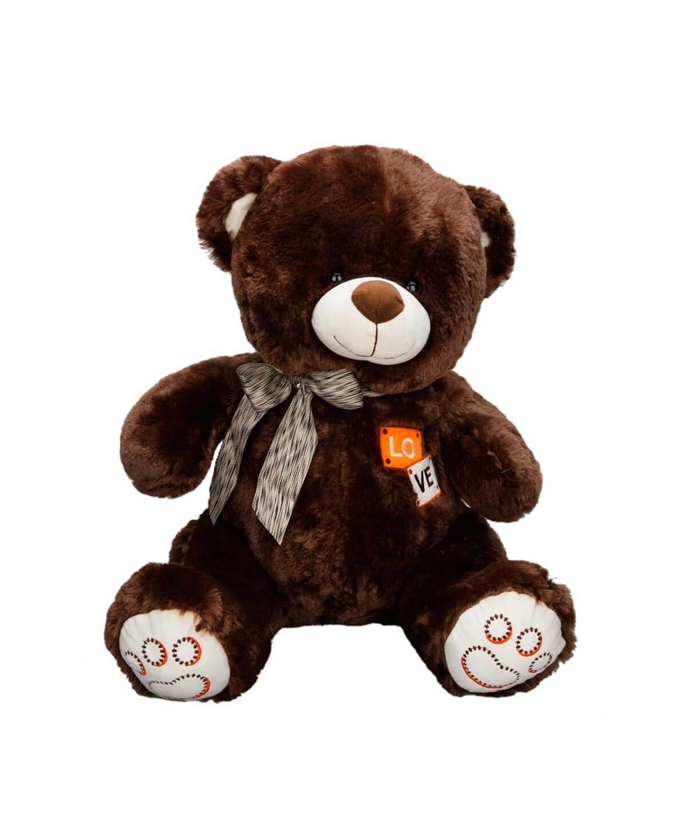 Breadcrumbut, Sunman, Puffy Friends Kurdeleli Peluş 46 cm 10112 Kahverengi