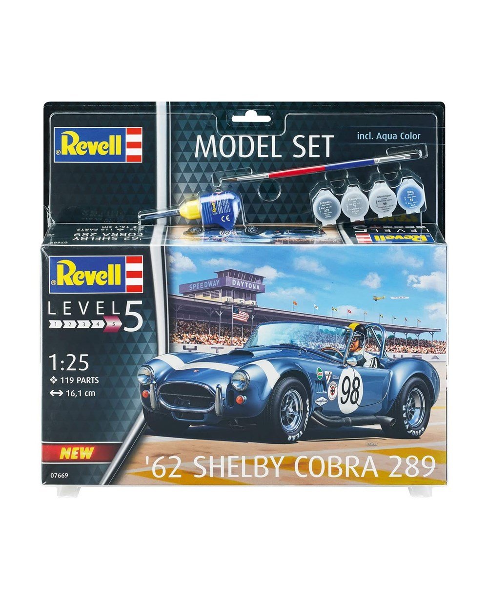 Breadcrumbut, REVELL, Revell 1:25 62 Model Shelby Cobra 289 Maket Seti  67669