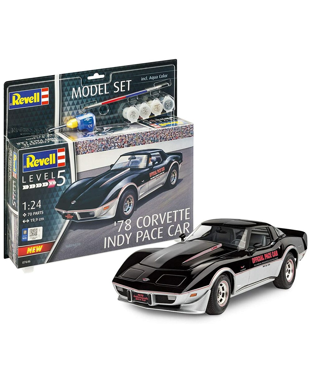 Breadcrumbut, REVELL, Revell Maket Seti 78 Corvette Indy Pace Car 67646