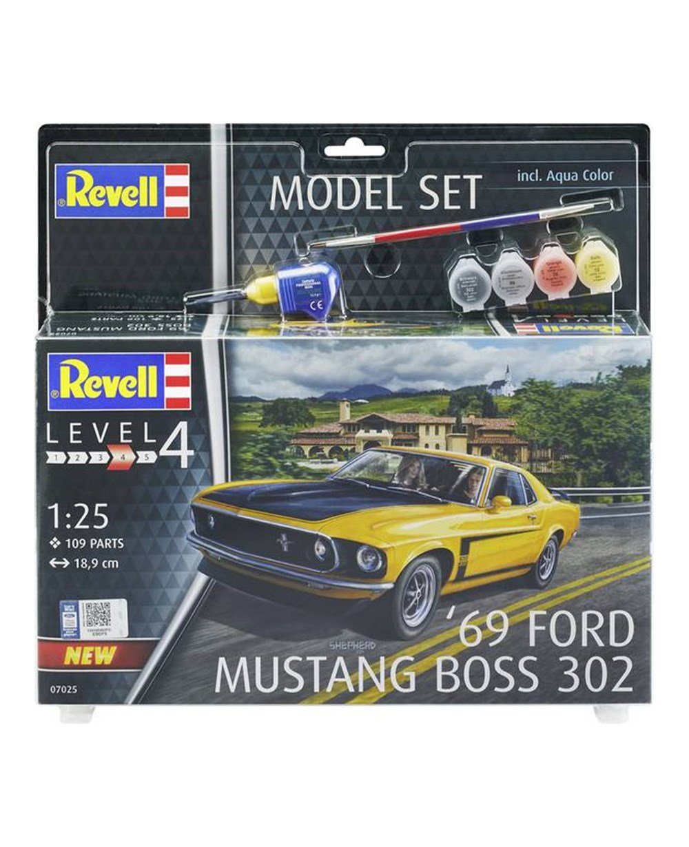 Breadcrumbut, REVELL, REVELL MODEL SET 1969 BOSS 302 MUSTANG