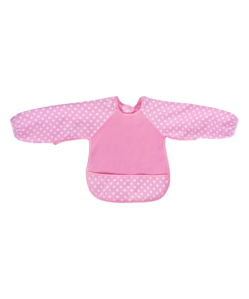 Breadcrumbut, SEVİ BEBE, Sevi Bebe Eko Kollu Önlük 00547 Pembe