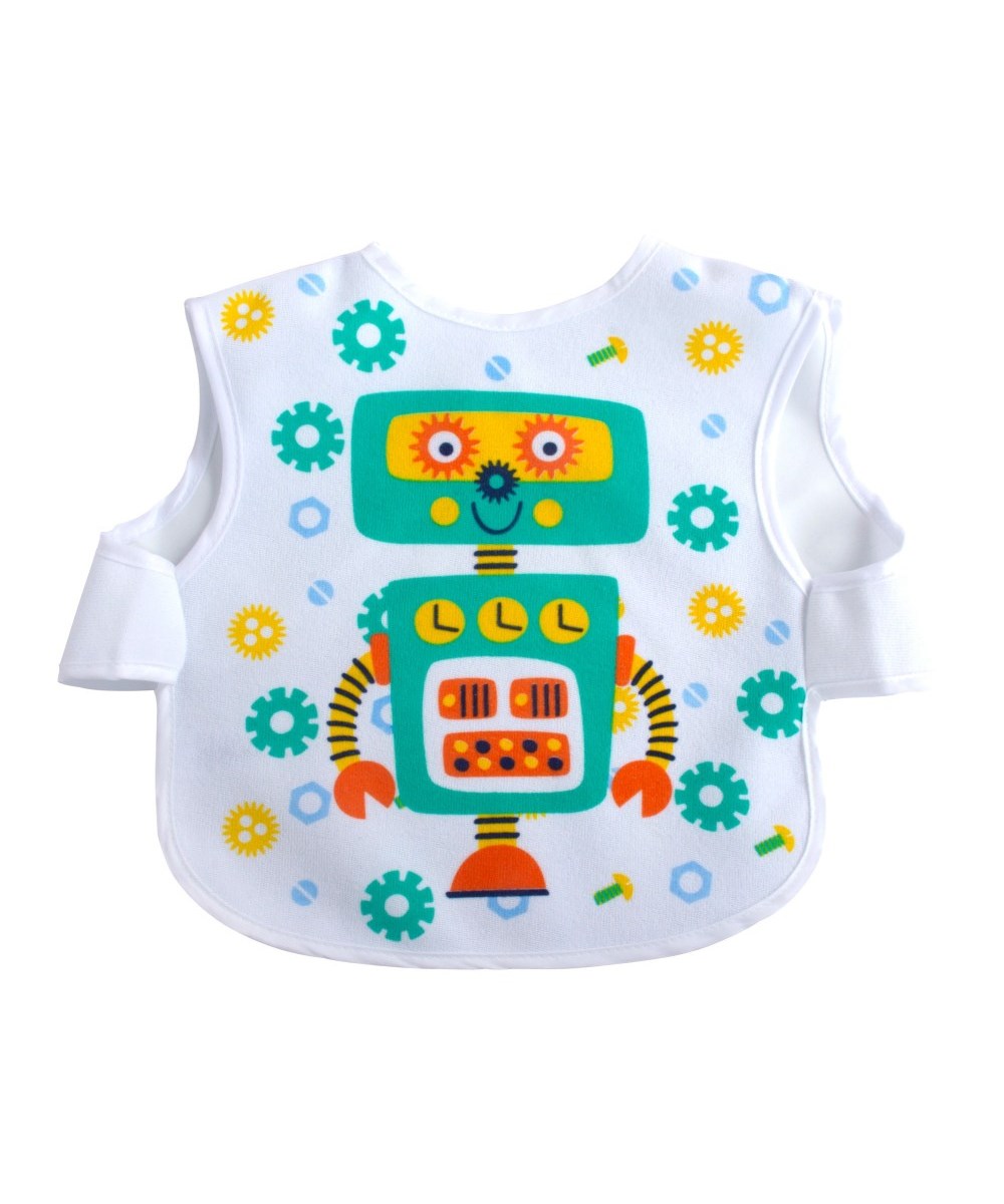 Breadcrumbut, SEVİ BEBE, Sevi Bebe Lüks Giymeli Önlük 00193 Robot