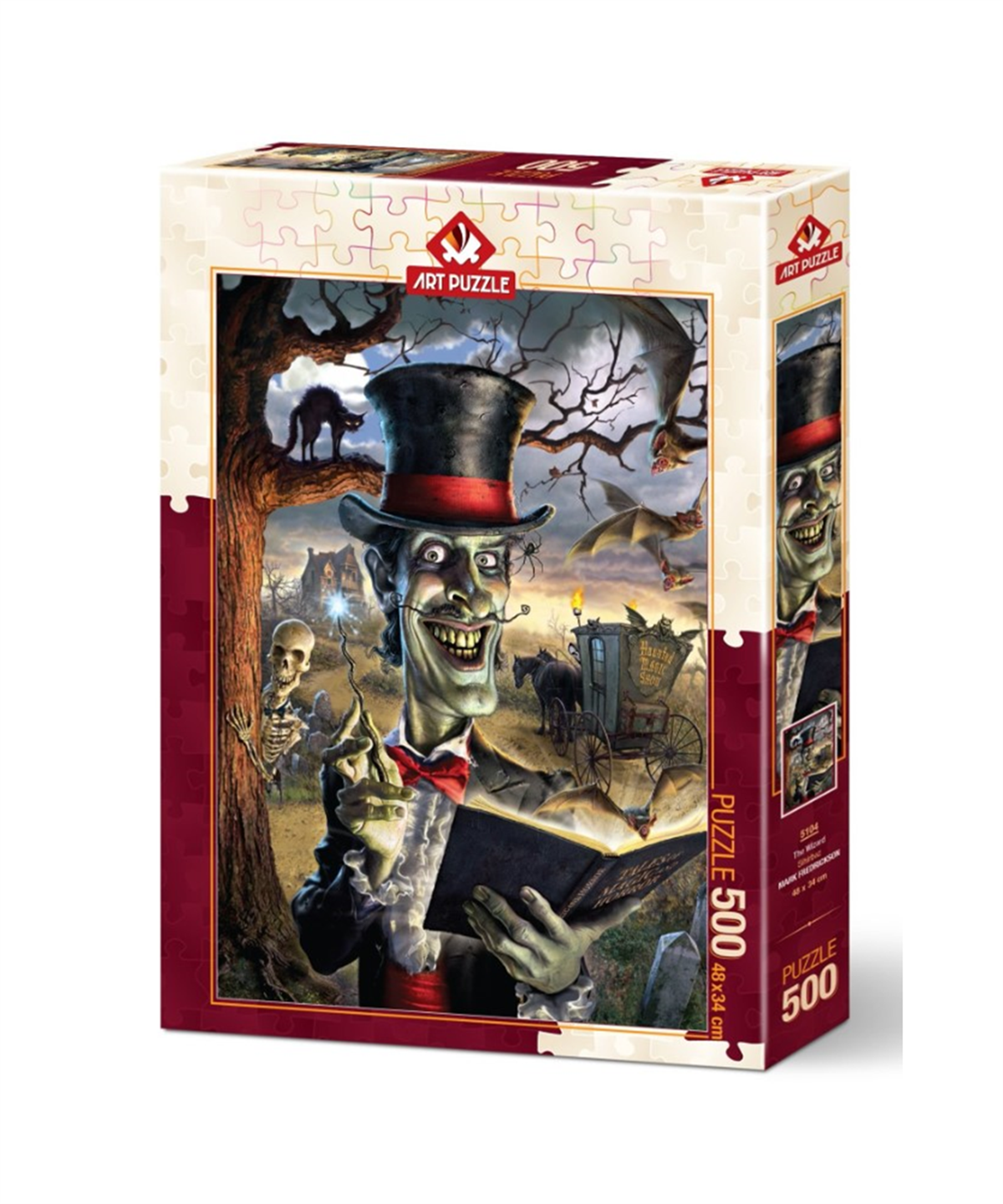 Breadcrumbut, ART PUZZLE, SİHİRBAZ-500 PARÇA