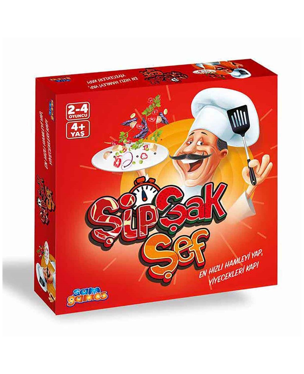 Breadcrumbut, SAMATLI, Şip Şak Şef Eğitici Eğlenceli Kutu Oyunu SMT-72609