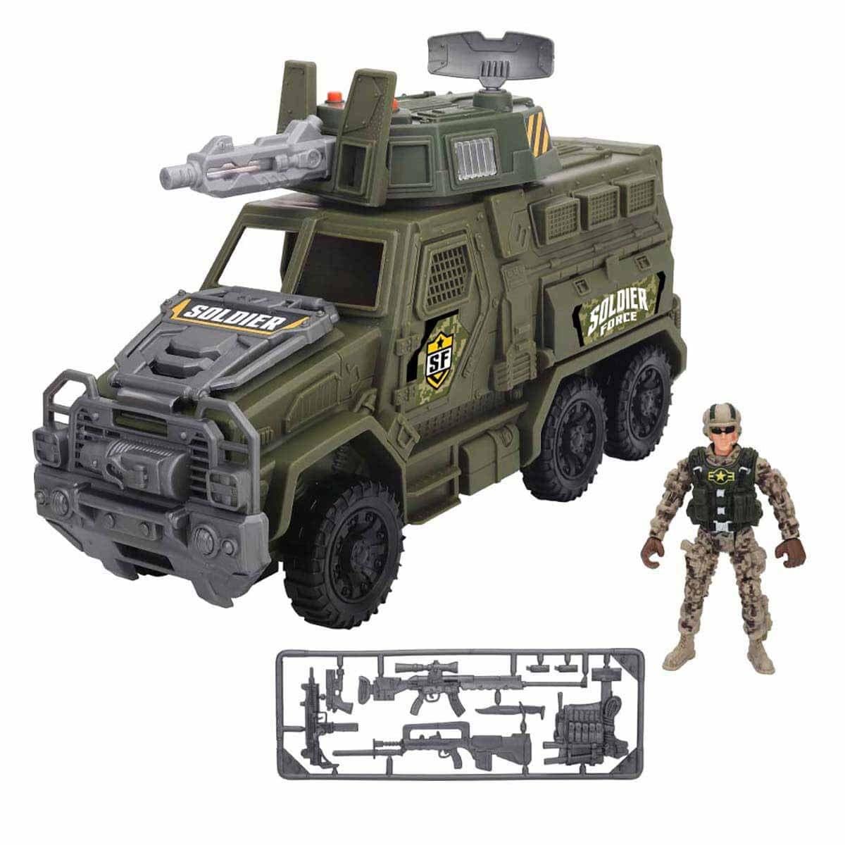 Breadcrumbut, Sunman, Soldier Force Taktik Komuta Kamyonu