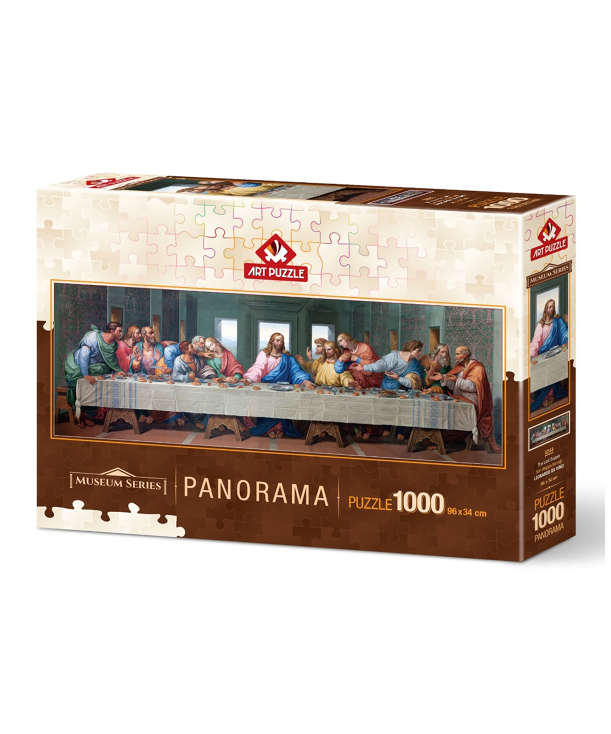 Breadcrumbut, ART PUZZLE, SON AKSAM YEMEGİ-1000 PARCA PANORAMA