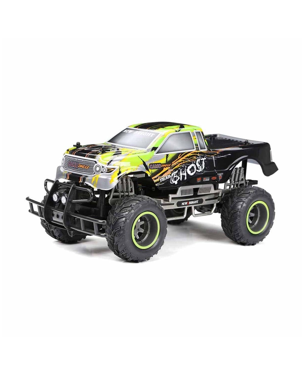Breadcrumbut, Sunman, Sunman 1:10 Chargers Camo Jungle Truck Trail Ghost Uzaktan Kumandalı Araba 40 cm 42259 Yeşil
