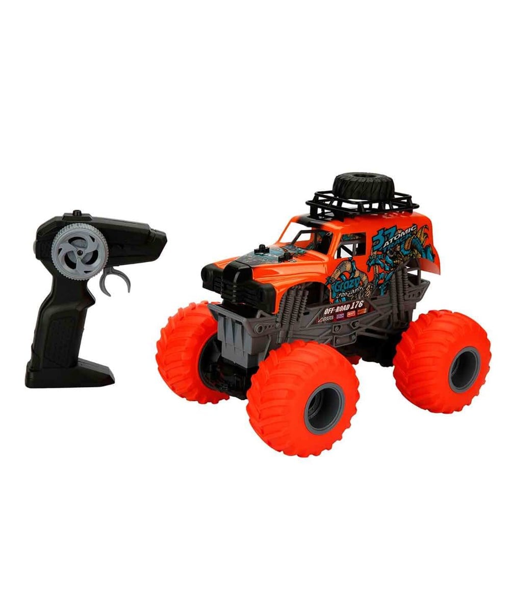 Breadcrumbut, Sunman, Sunman 1:18 Uzaktan Kumandalı Spirit Beasts Jeep USB Şarjlı Araba 25 cm.