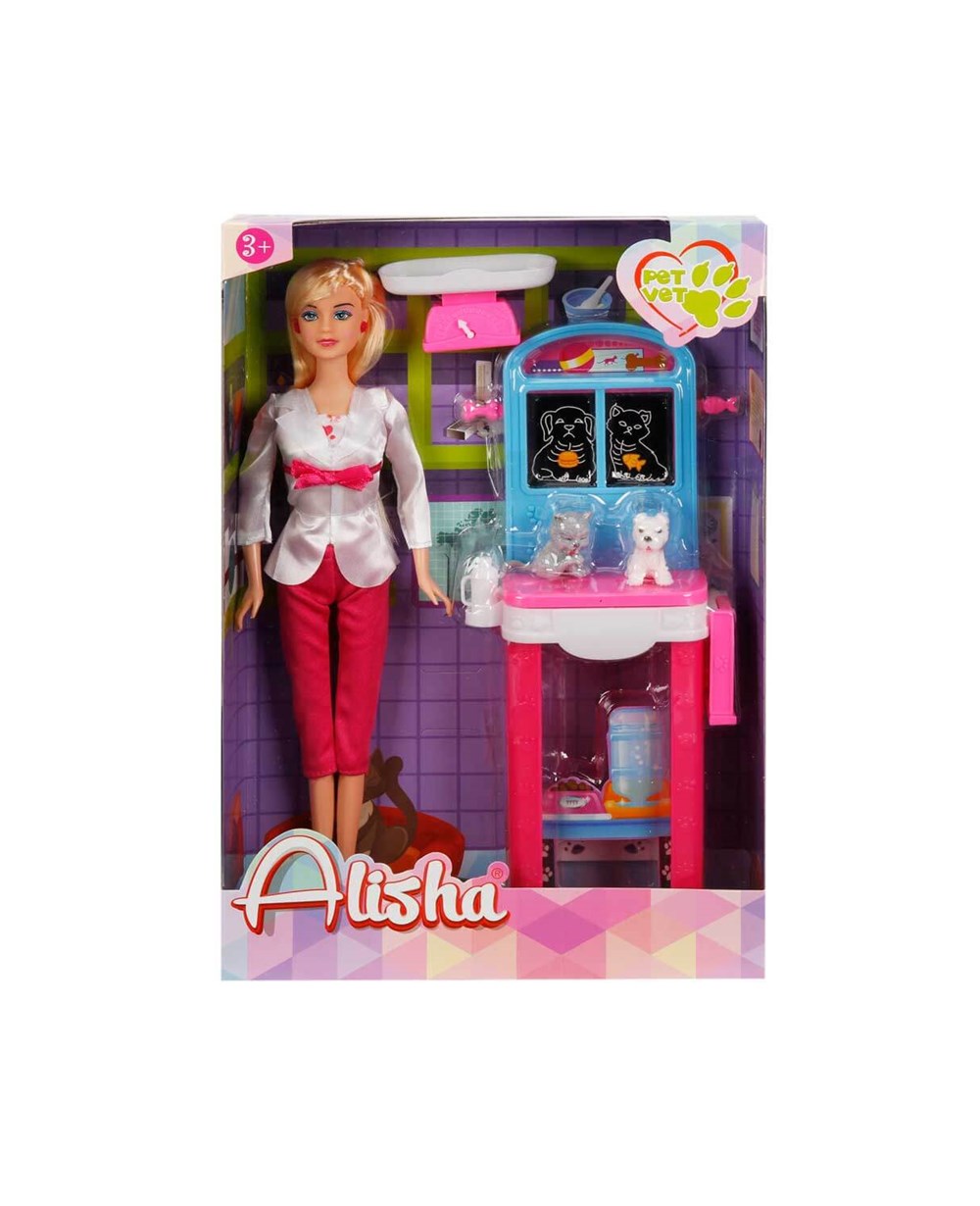 Breadcrumbut, Sunman, Sunman Alisha Veteriner Bebek Oyun Seti 14288 Pembe Pantolon
