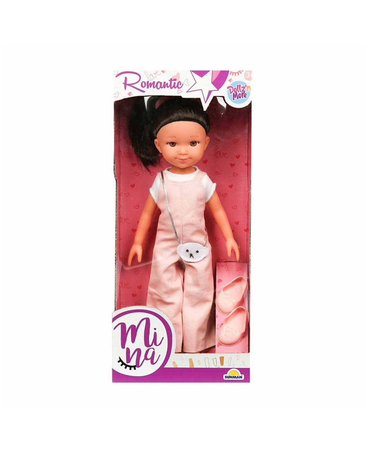 Breadcrumbut, Sunman, Sunman Dollz'n More Mina Bebek 35 cm Romantic
