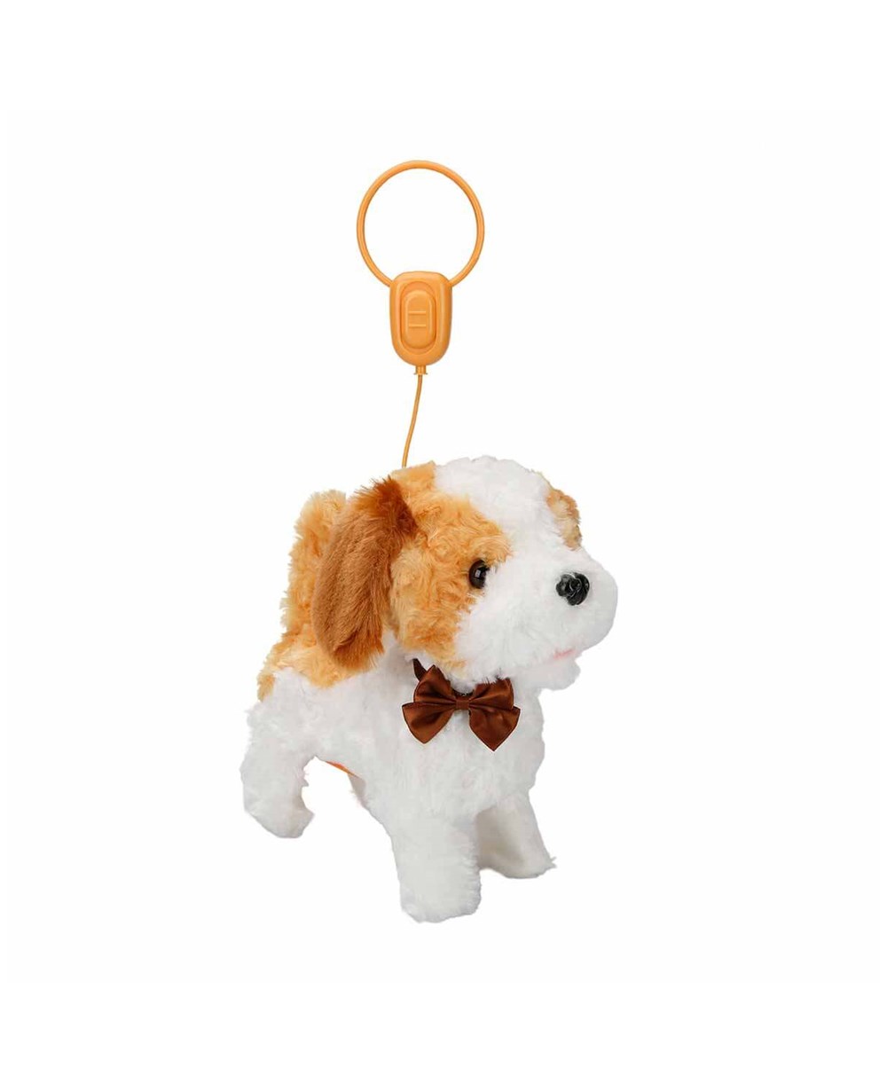 Breadcrumbut, Sunman, Sunman Peluş Sevimli Köpek Latte Yürüyen Sesli