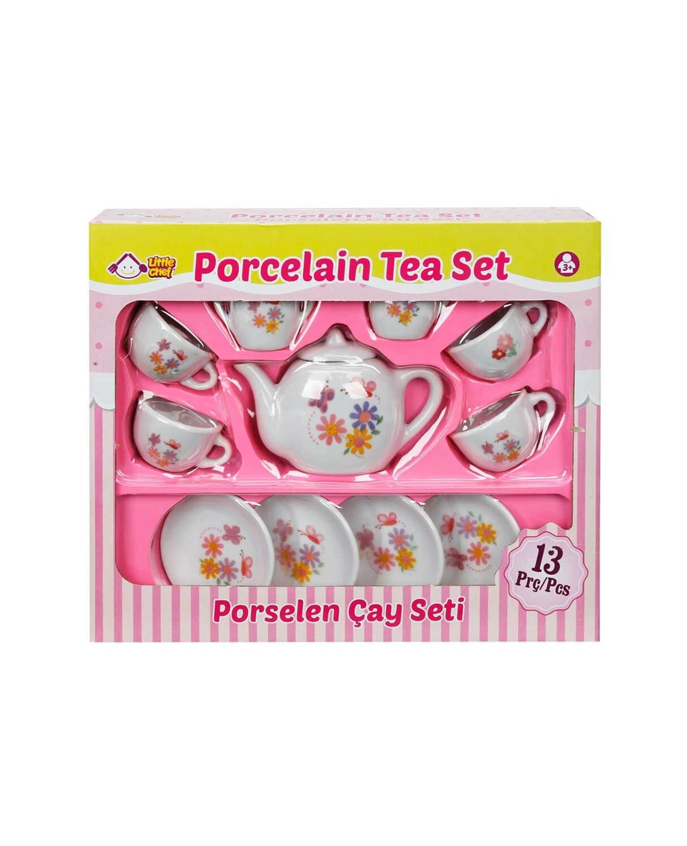 Breadcrumbut, Sunman, Sunman Porselen Çay Seti 13 Parça 15017 Kelebek Desenli