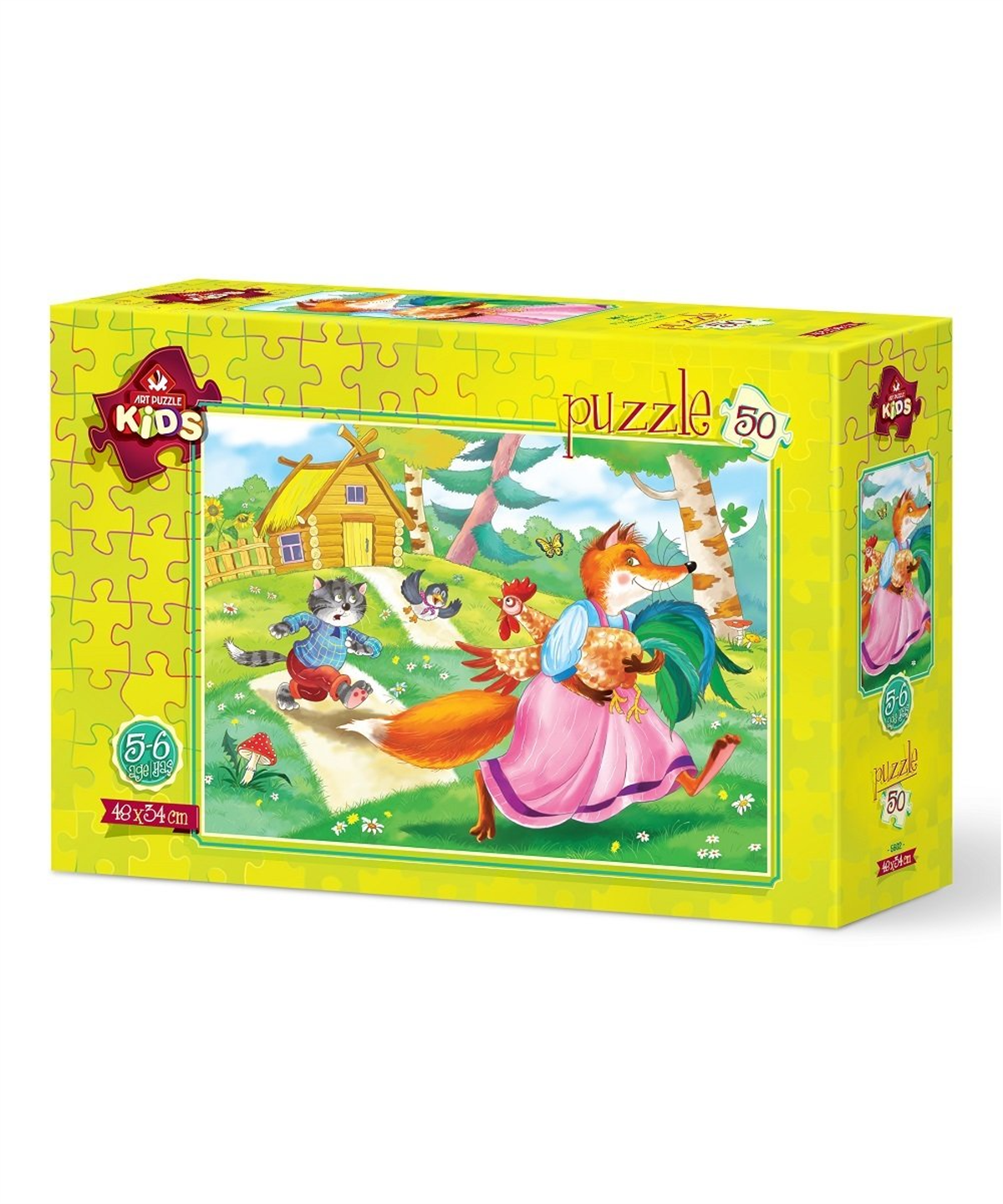 Breadcrumbut, ART PUZZLE, TAVUK HIRSIZI - 50 PARÇA