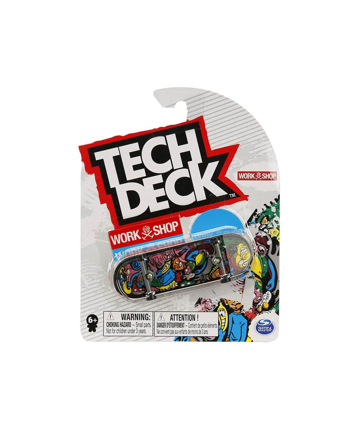 Breadcrumbut, Sunman, Tech Deck Parmak Kaykayı Tekli Paket 96 mm 91330 Work Shop