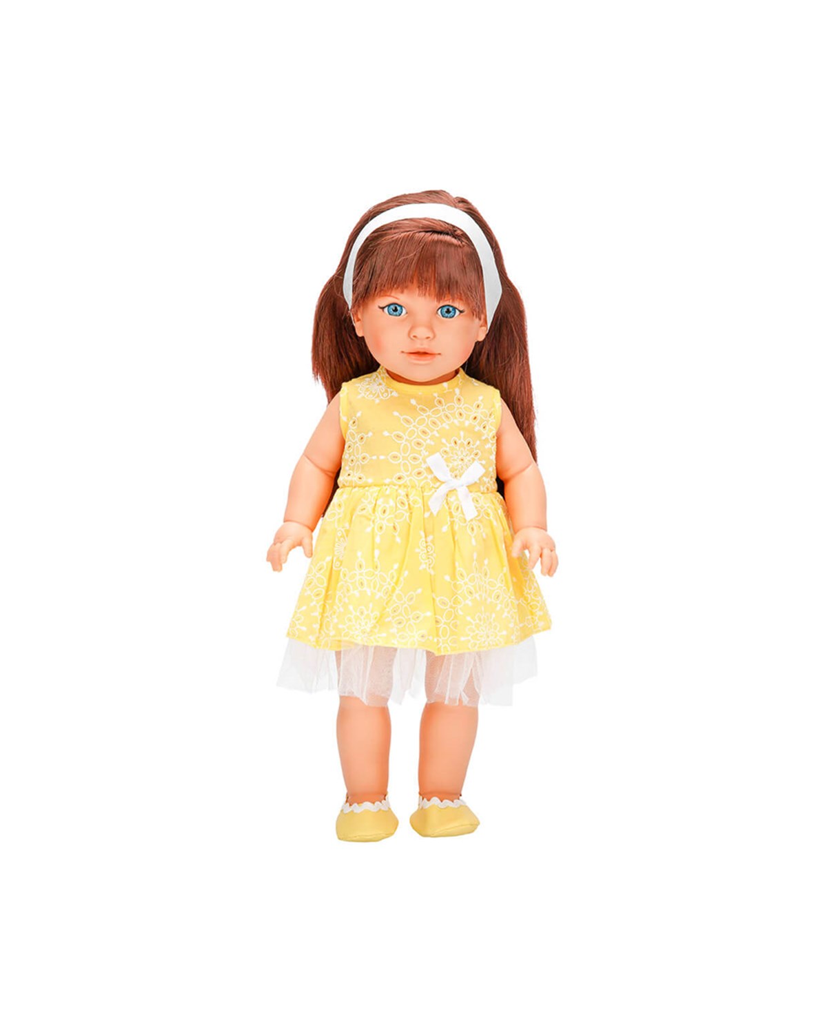Breadcrumbut, Sunman, Tina Party Bebek 45 cm 34231 Sarı Elbiseli