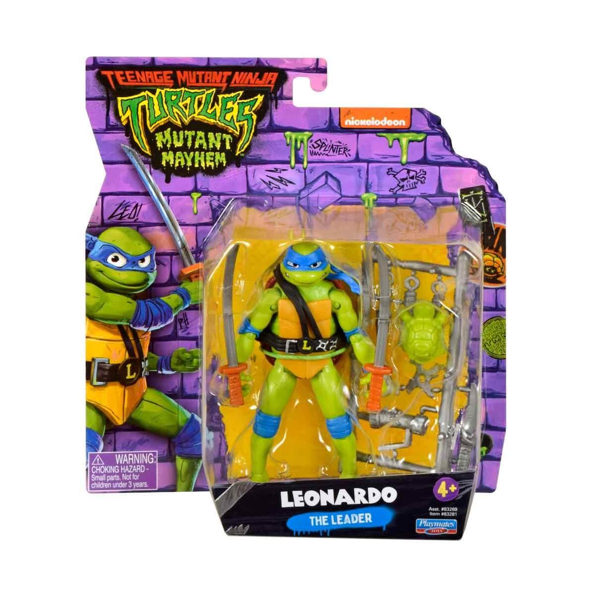 Breadcrumbut, Ninja Turtles, TMNT Ninja Turtles Aksiyon Figürleri TU805100 Leonardo