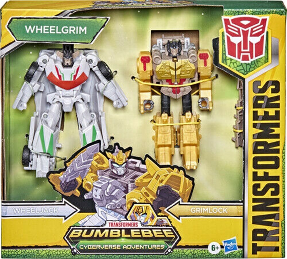 Breadcrumbut, Transformers, Transformers Bumblebee Cyberverse Dino Sesli Figür Wheelgrim F2724 F2735