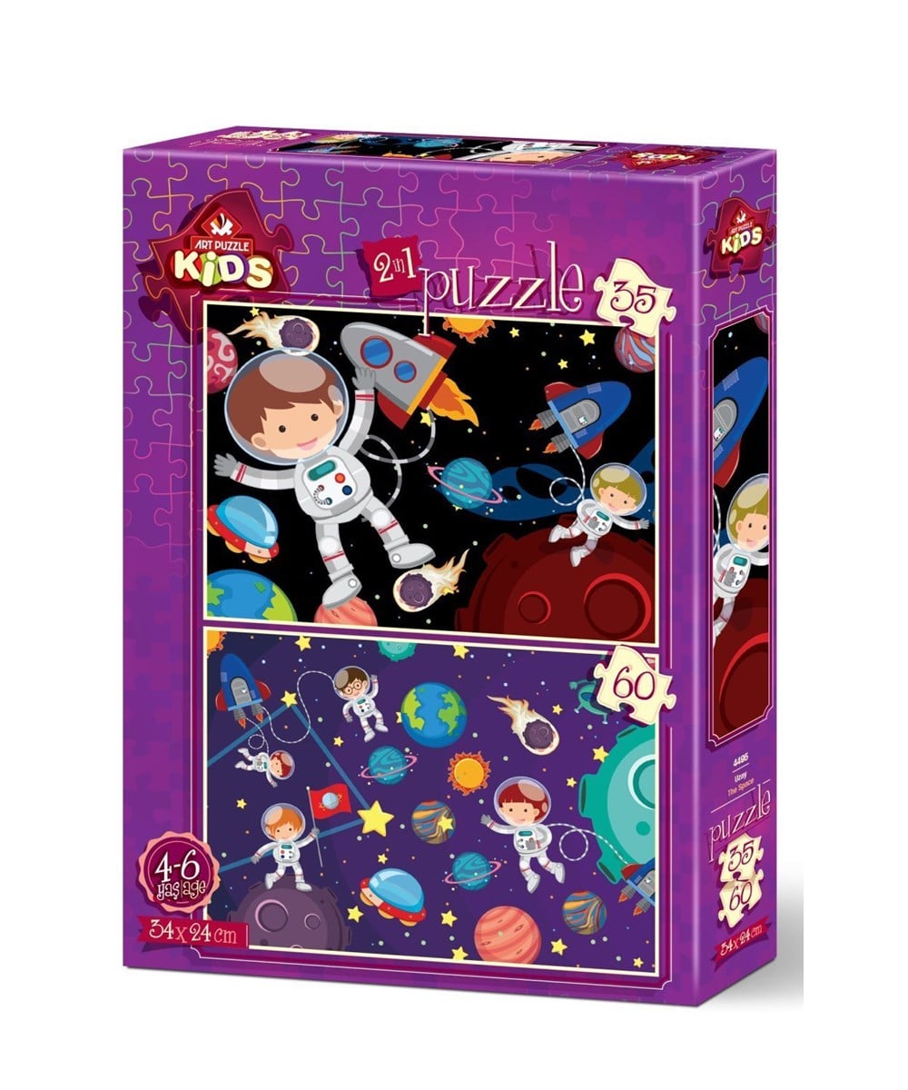 Breadcrumbut, ART PUZZLE, UZAY - 35+60 PARÇA